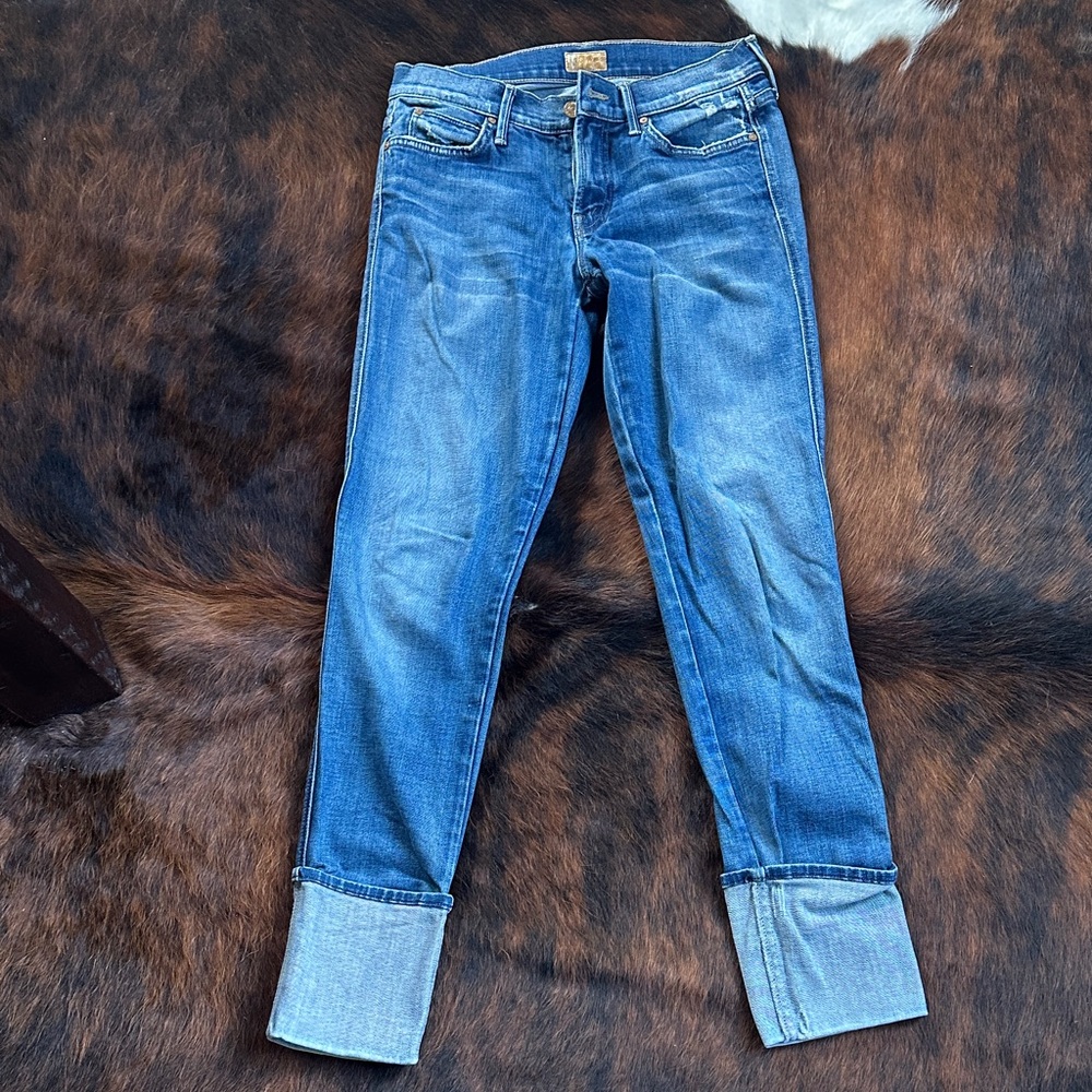 MOTHER Ankle Jeans the pony boy wash